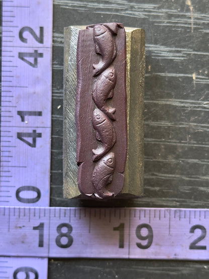 Fish Single wire die steel impression