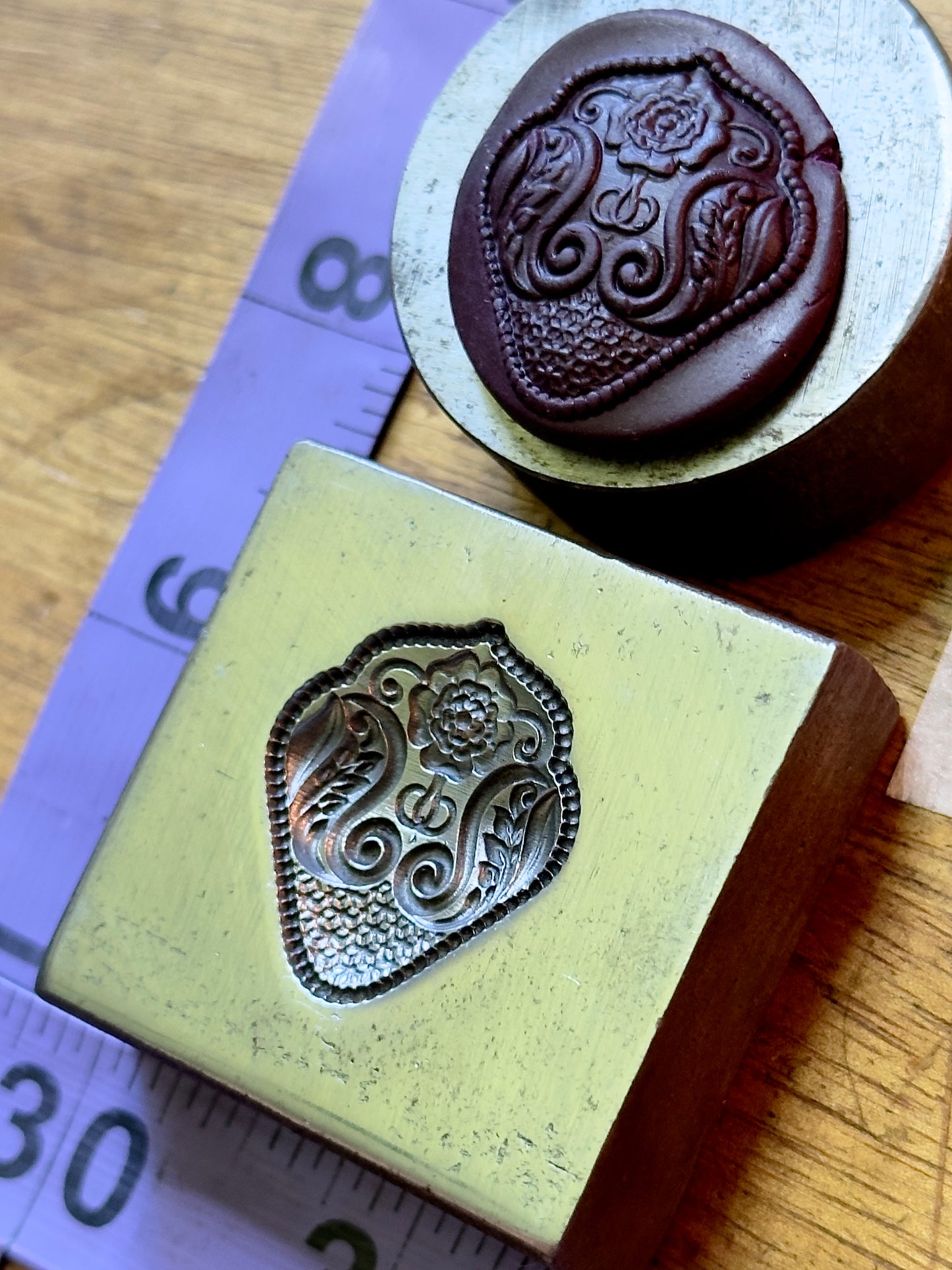 Detailed steel impression die 57