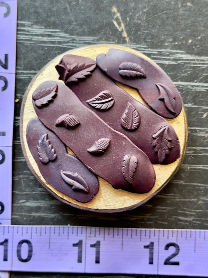Tiny adornments vintage bronze shot plate #21