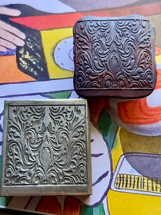 Fancy impression die steel