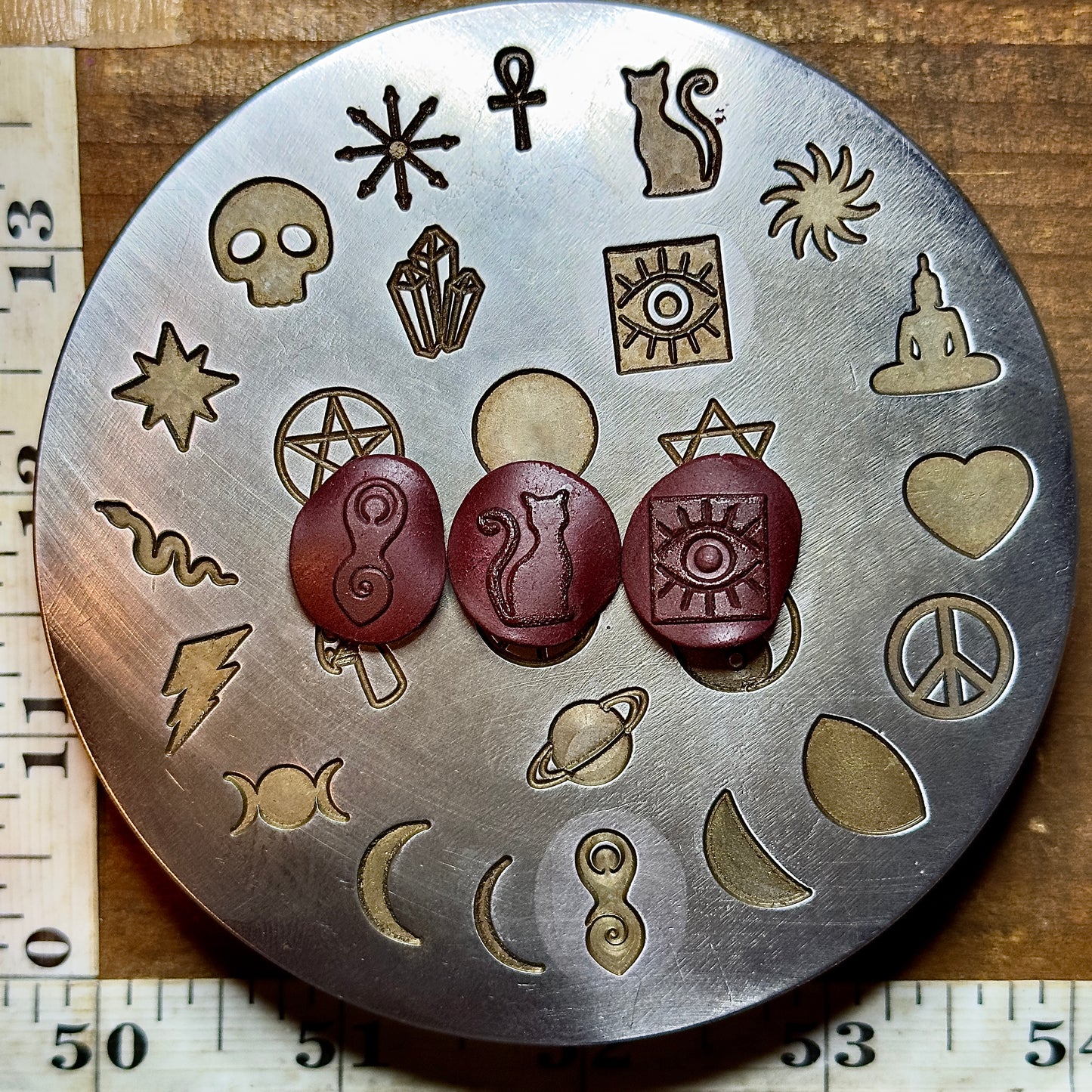 Celestial shot plate steel