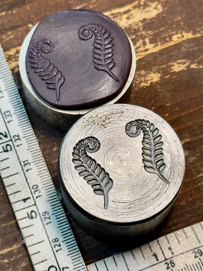 Sister ferns  steel impression die
