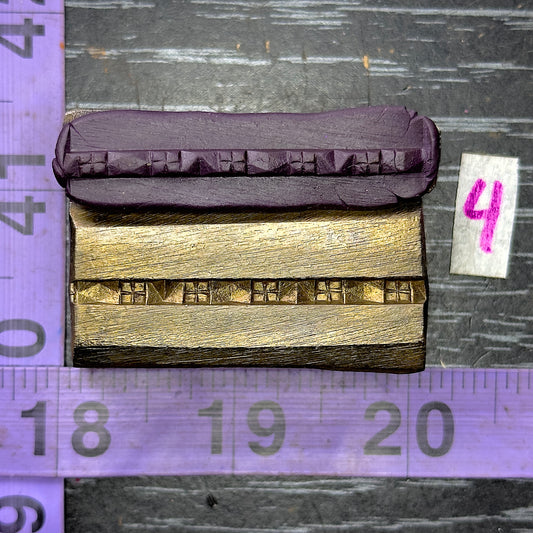 Single wire die steel impression #4