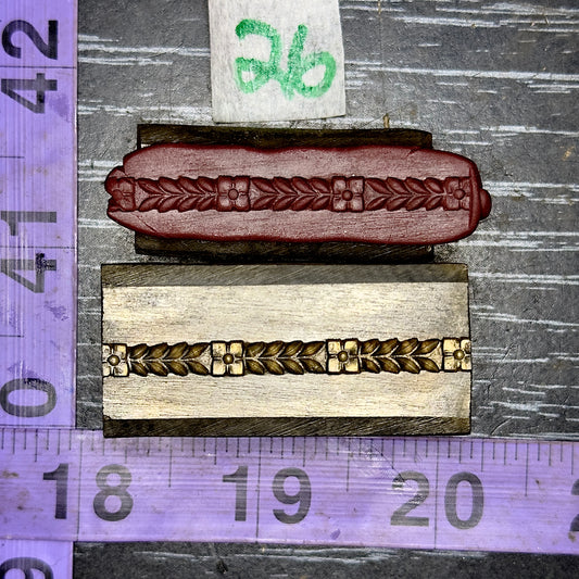 Single wire die steel impression #26