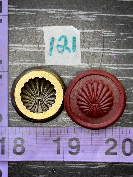 Shell bronze impression die #121