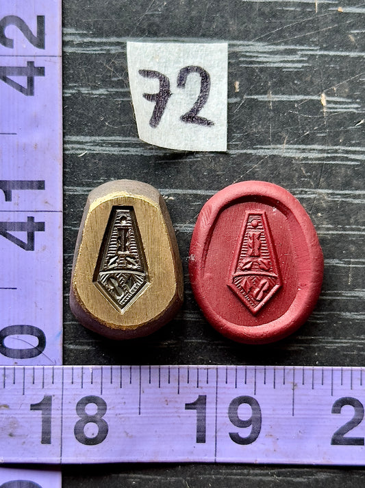 Floral bronze die #72