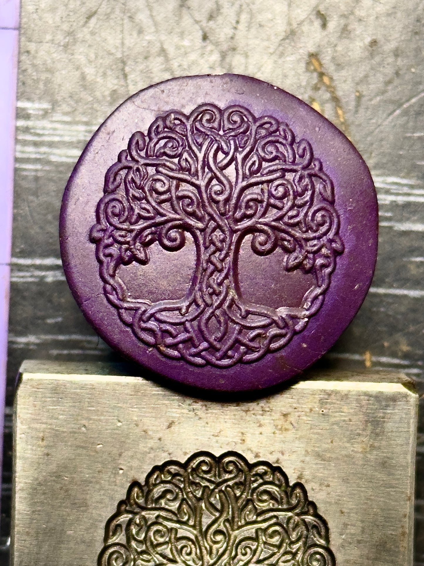 Tree of Life steel impression die