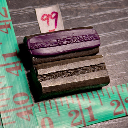 Single wire die steel impression #99