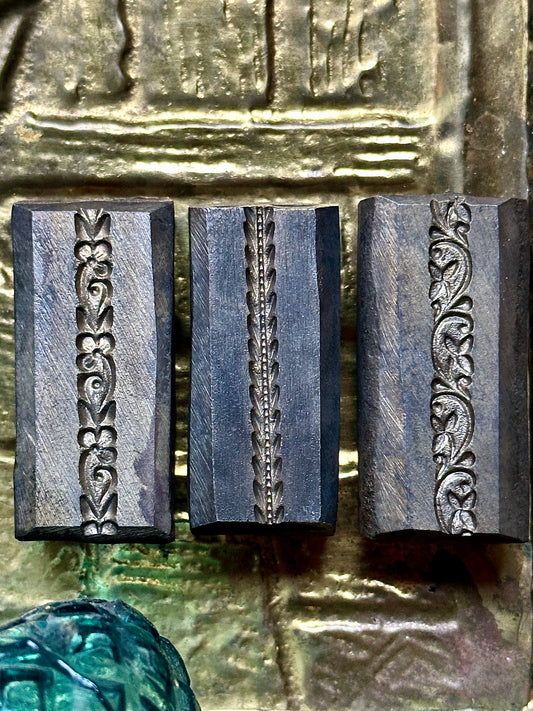 Single wire die steel impression 3 piece set #2