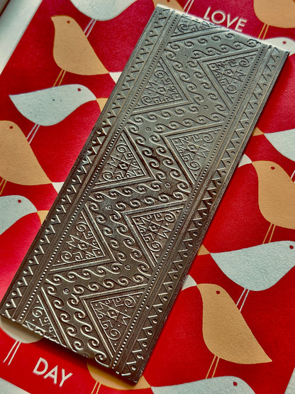 Dragon garden, waves and ornamental Texture/rolling mill plate 3 piece set