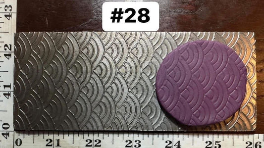 Rainbows Texture/rolling mill plate