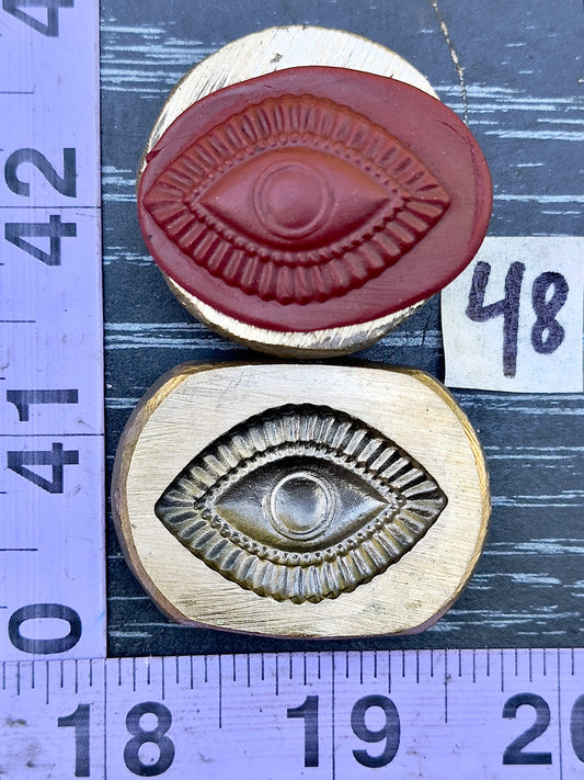 Eye bronze impression die #48