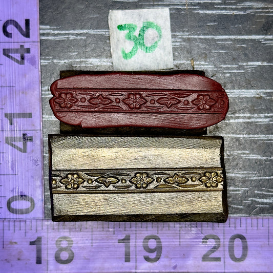 Single wire die steel impression #30