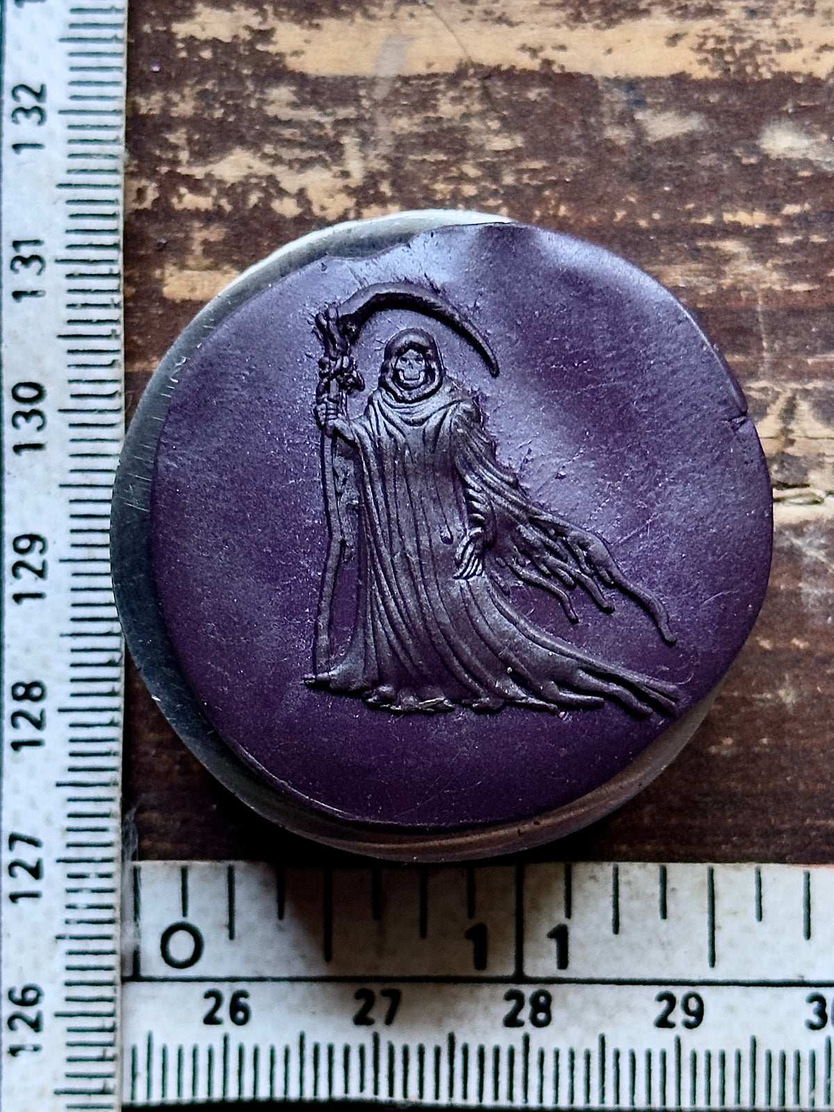 The Grim Reaper steel impression die