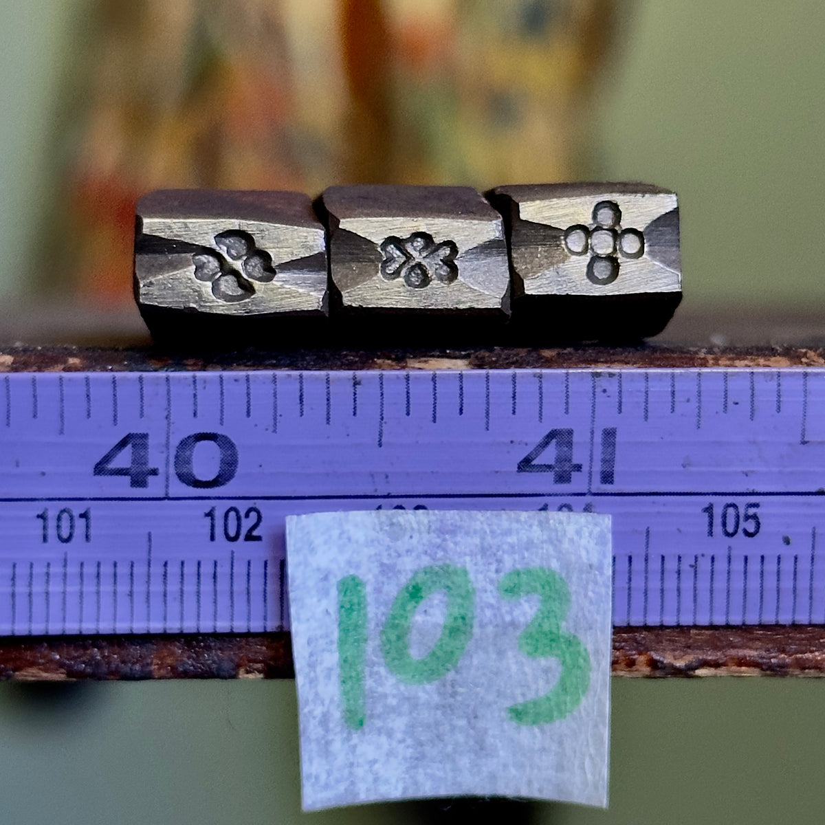 Channel stamp pack #103, 3 piece