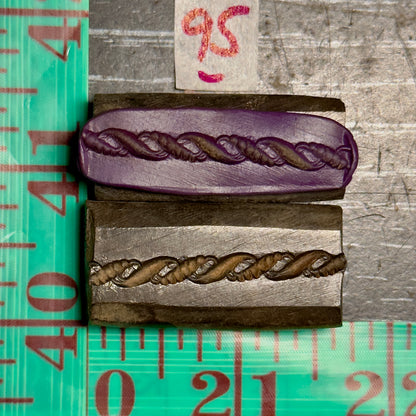 Single wire die steel impression #95
