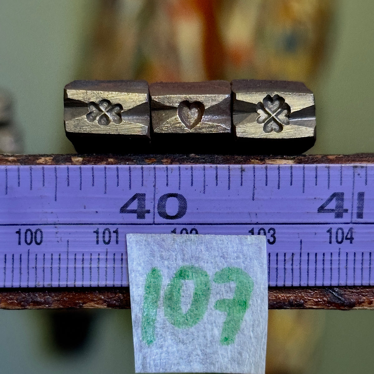 Channel stamp pack #107, 3 piece