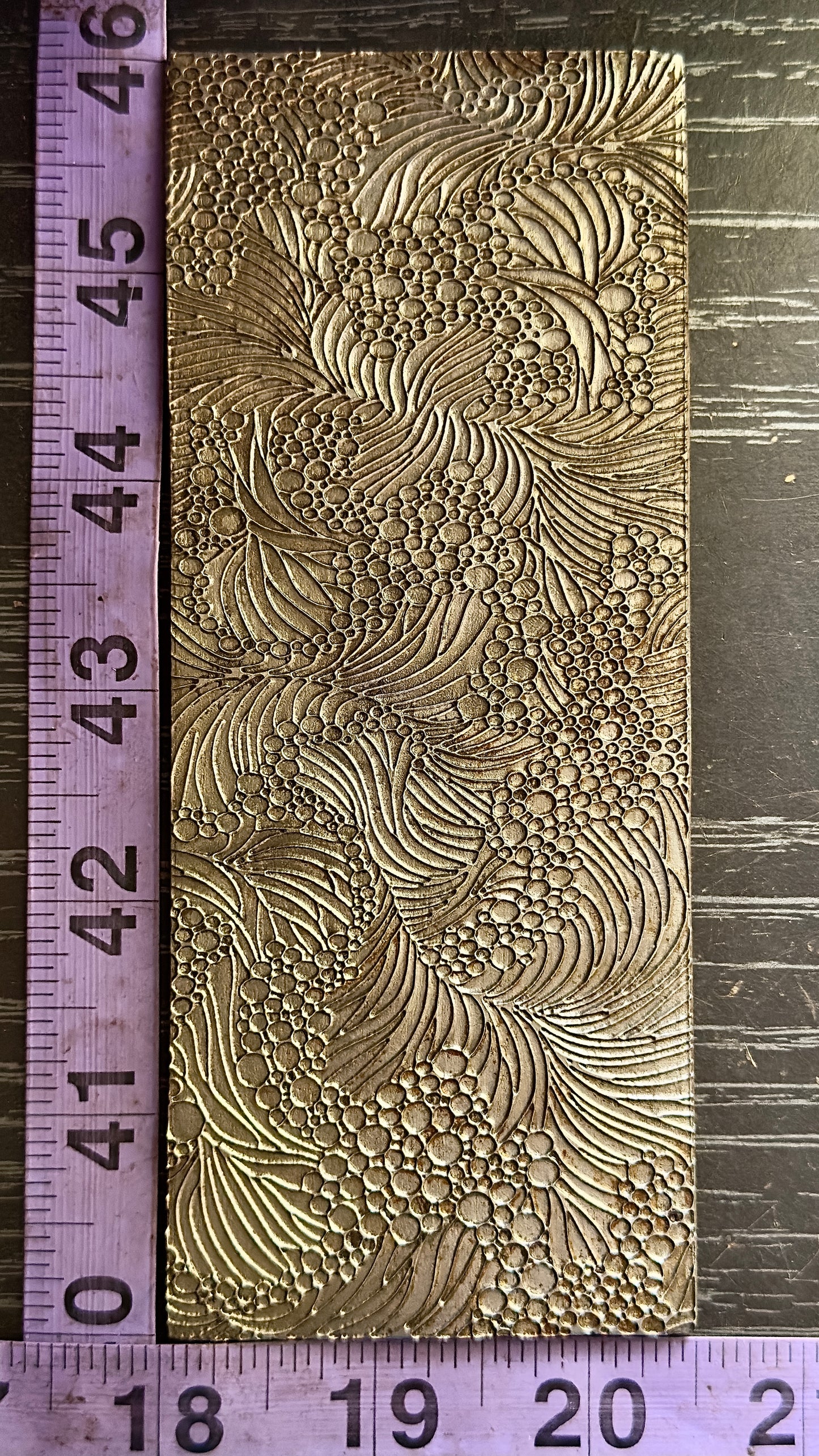 Waves and bubbles Texture/rolling mill plate #42