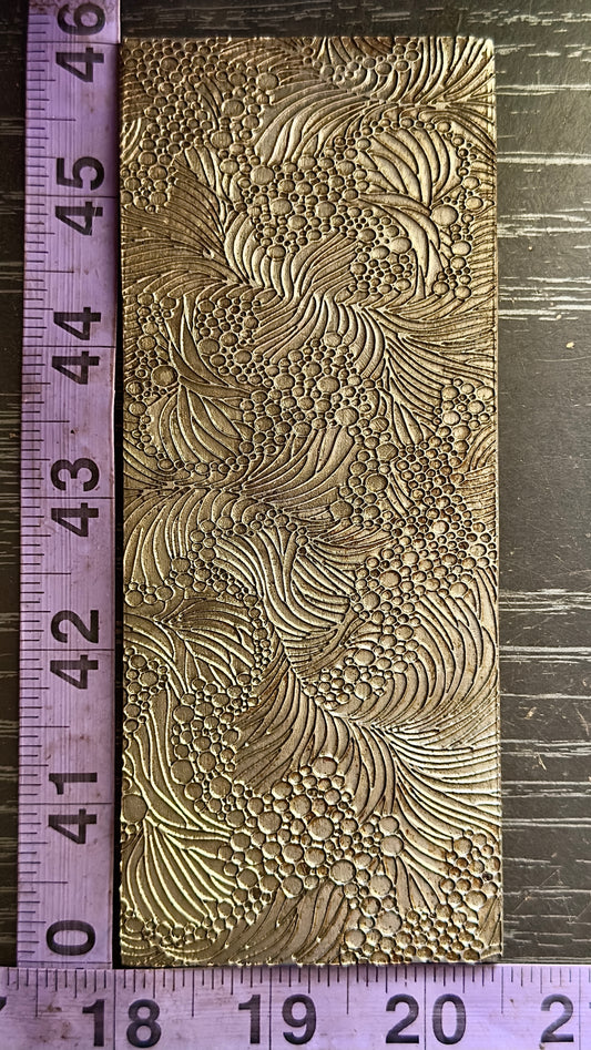 Waves and bubbles Texture/rolling mill plate #42