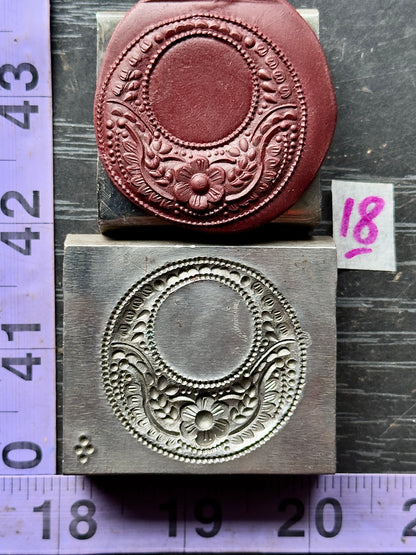 Crescent Moon steel impression die #18