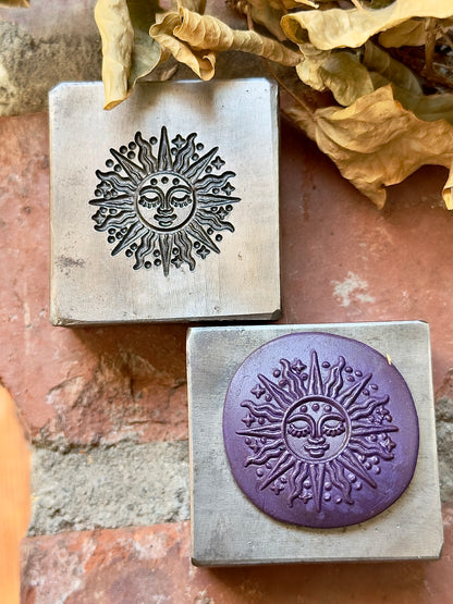 Sun face steel impression die