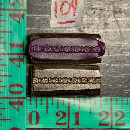 Single wire die steel impression #109