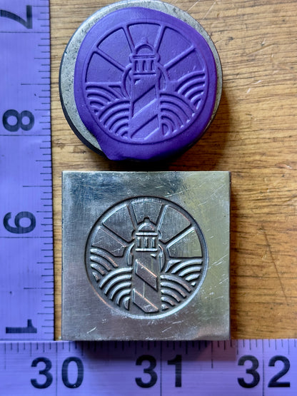 Lighthouse shallow impression die