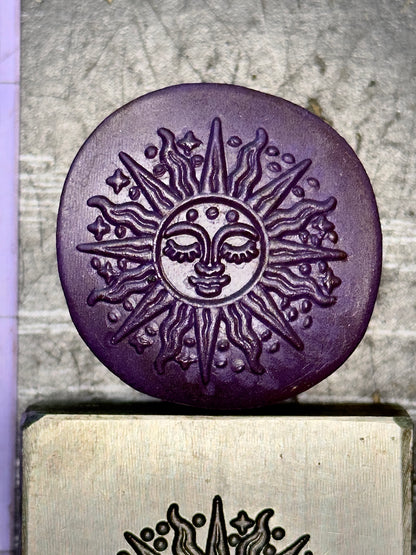 Sun face steel impression die