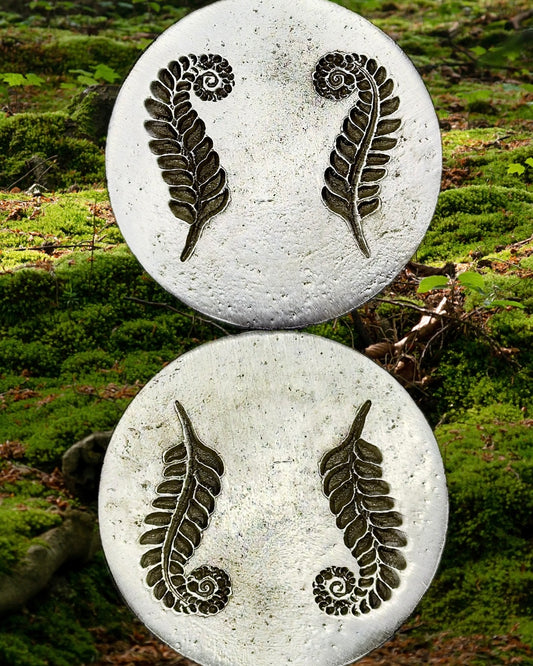 Sister ferns  steel impression die