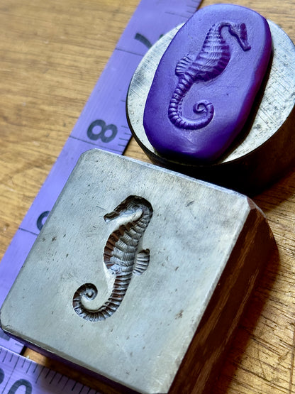 Seahorse steel impression die