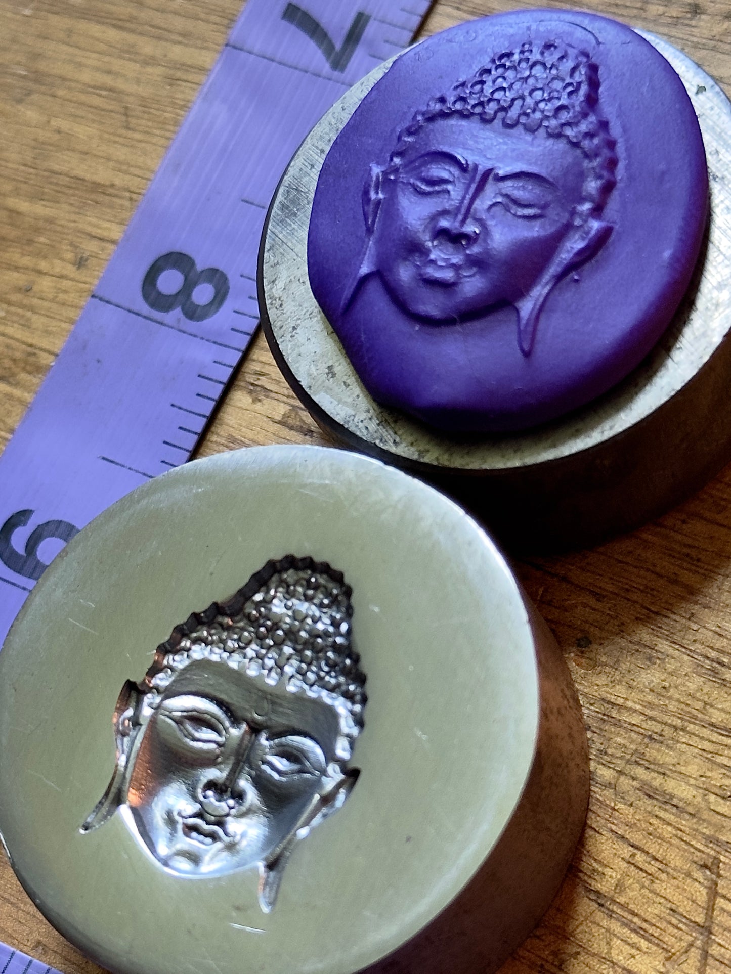 Buddha steel impression die