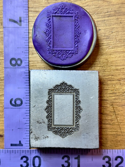 Arabesque Frame steel impression die