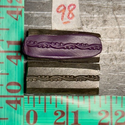 Single wire die steel impression #98