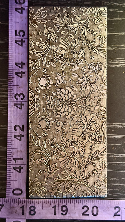 Vibrant flower texture plate rolling mill plate #46