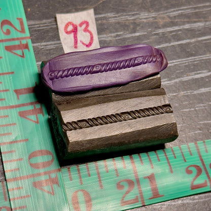 Single wire die steel impression #93
