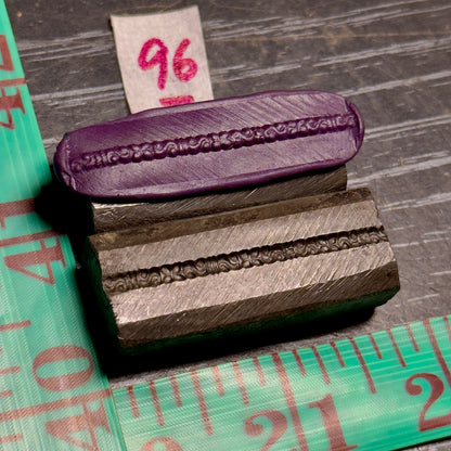 Single wire die steel impression #96