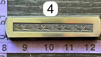 Fancy steel band ring cuff impression die #4