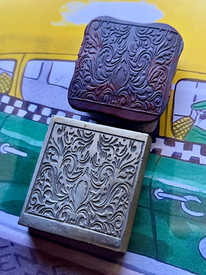 Fancy impression die steel