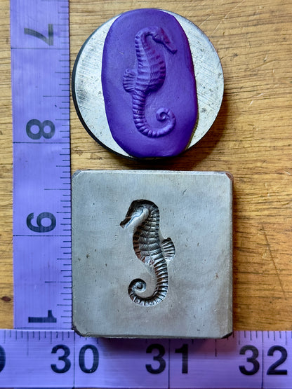 Seahorse steel impression die
