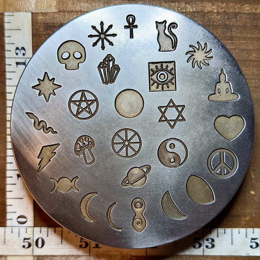 Celestial shot plate steel