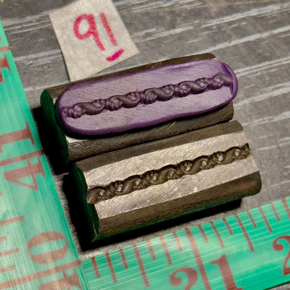 Single wire die steel impression #91