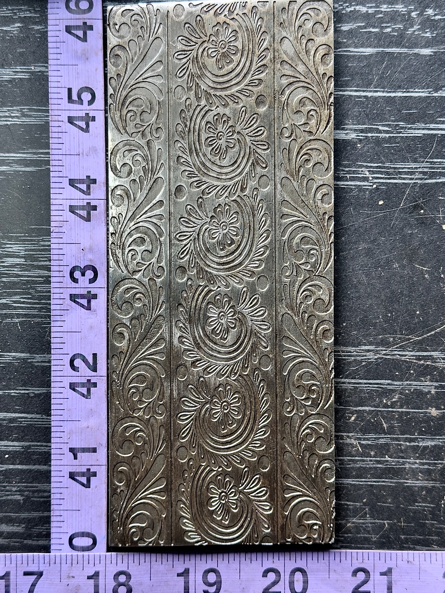 3 patterns Texture/rolling mill plate