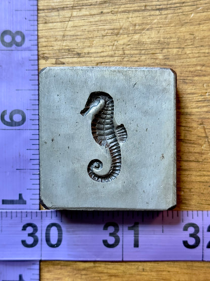 Seahorse steel impression die