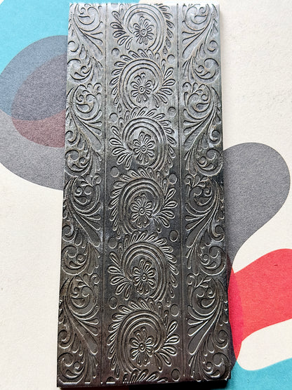 Texture/rolling mill plate set of 3