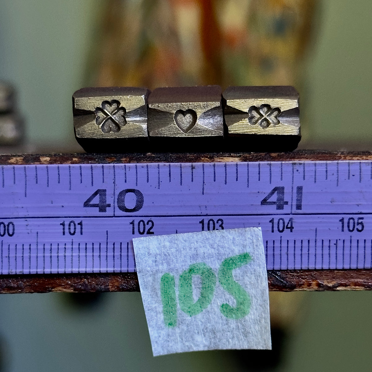 Channel stamp pack #105, 3 piece