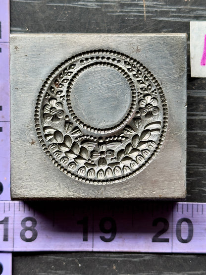 Crescent Moon steel impression die #16