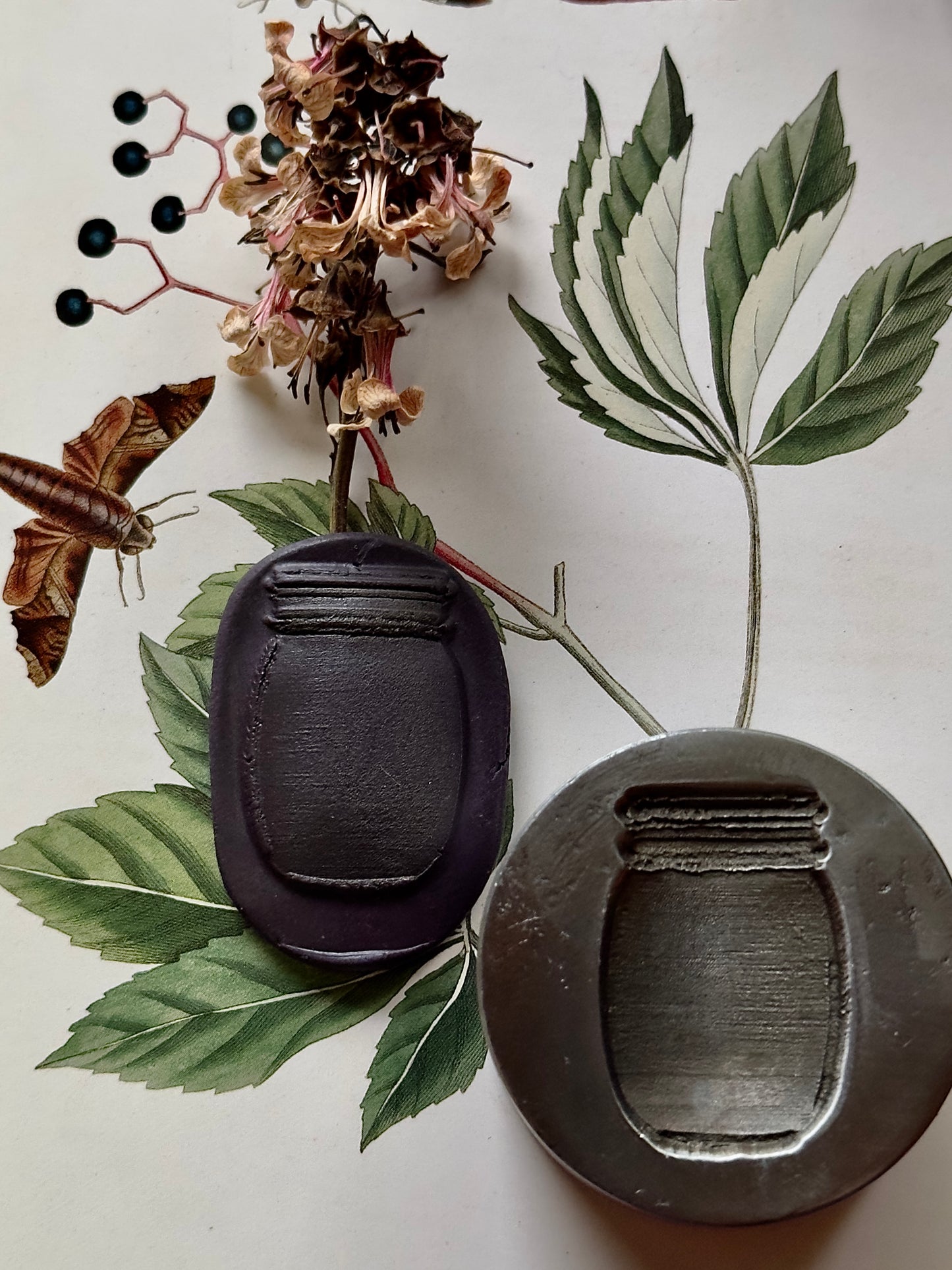 Mason Jar steel impression die