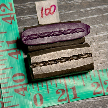 Single wire die steel impression #100