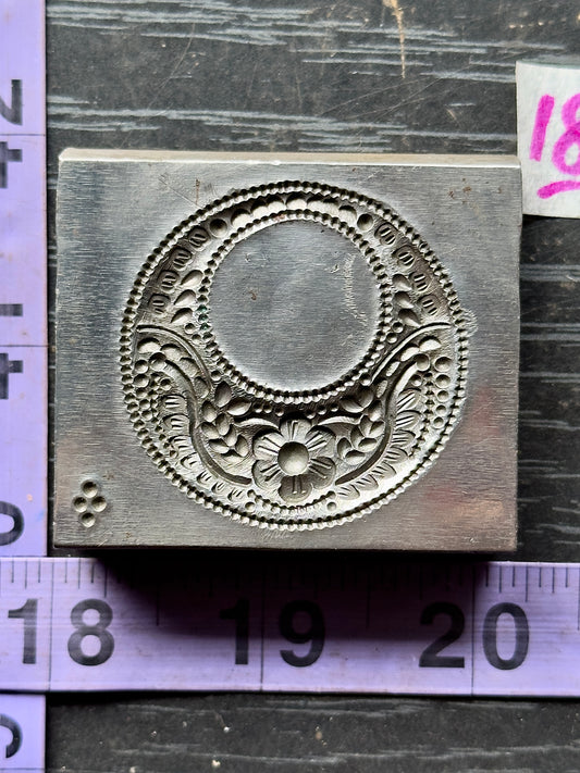 Crescent Moon steel impression die #18