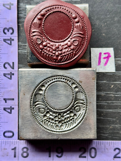 Crescent Moon steel impression die #17